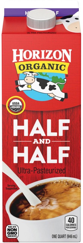 Half and Half, Carton, 32 fl. oz.