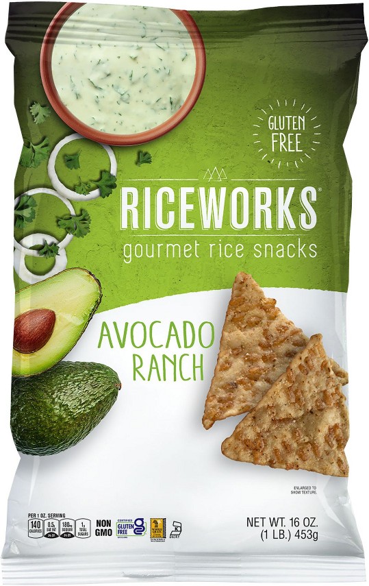 Avocado Ranch Gourmet Rice Snacks