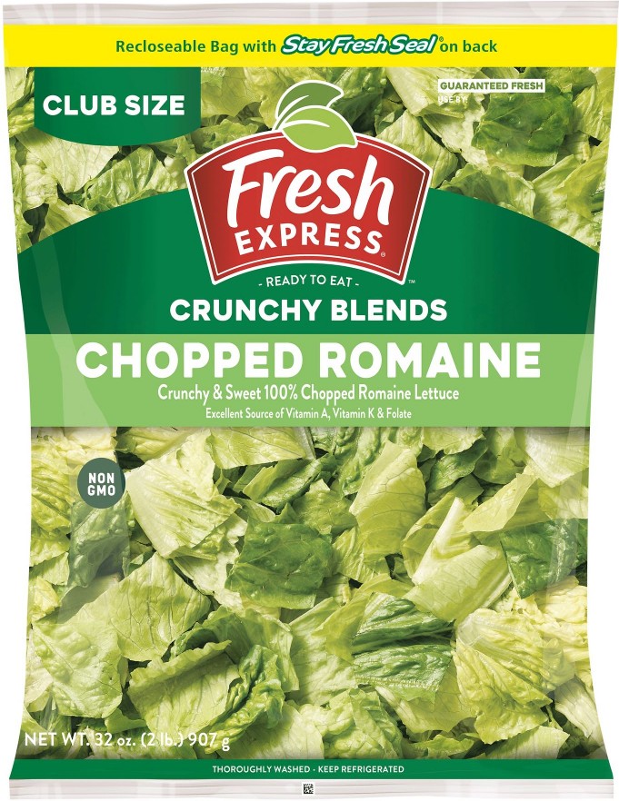 Chopped Romaine, 2 lbs.
