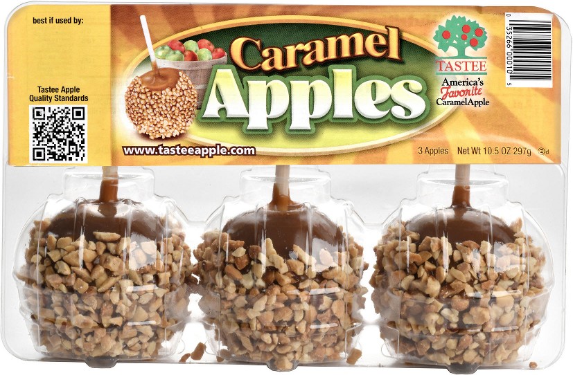Caramel Apples With Roasted Peanuts, 3 ct.
