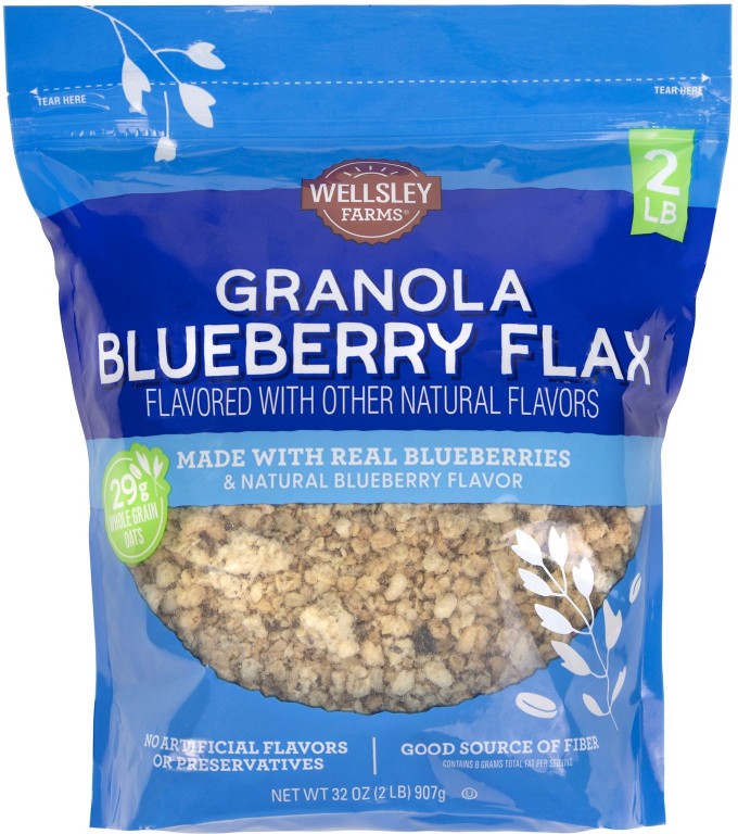 Blueberry Flax Granola Naturally Flavored With Other Natural Flavors, 32 oz.