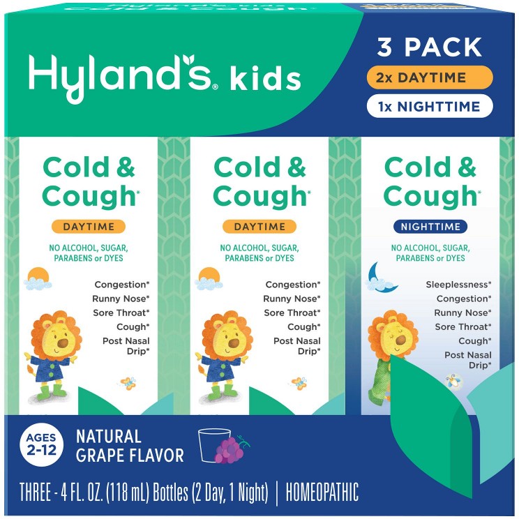 Kids Cold & Cough Day/Night Combo, 3 pk./4 oz.