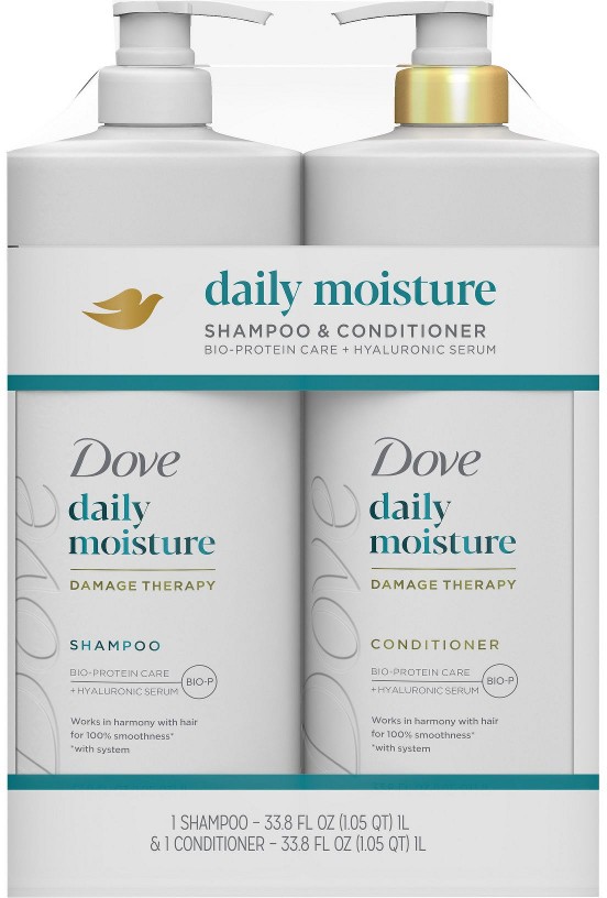 Shampoo & Conditioner Daily Moisture, 2 ct./33.8 fl. oz.