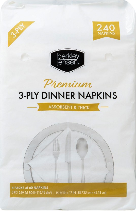 Premium Dinner Napkins, 240 ct.
