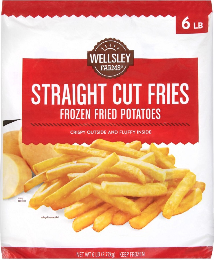 Straight Cut French Fries, 6 lbs.