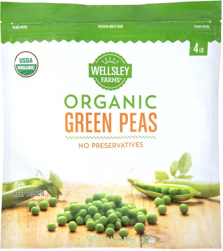 Organic Peas, 4 lbs.