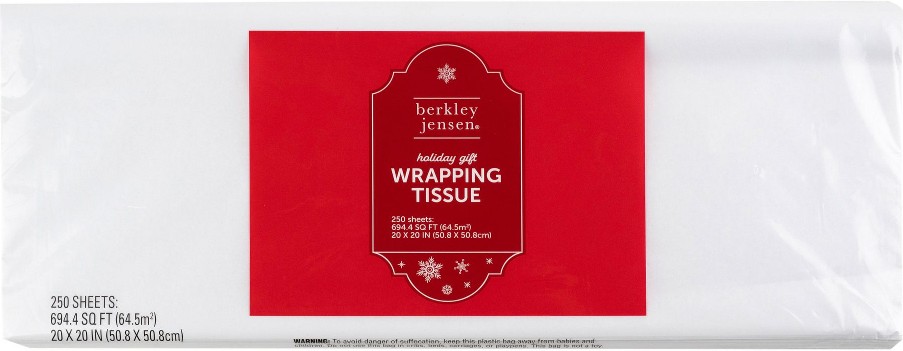 Holiday Gift Wrapping Tissue 250 Sheets