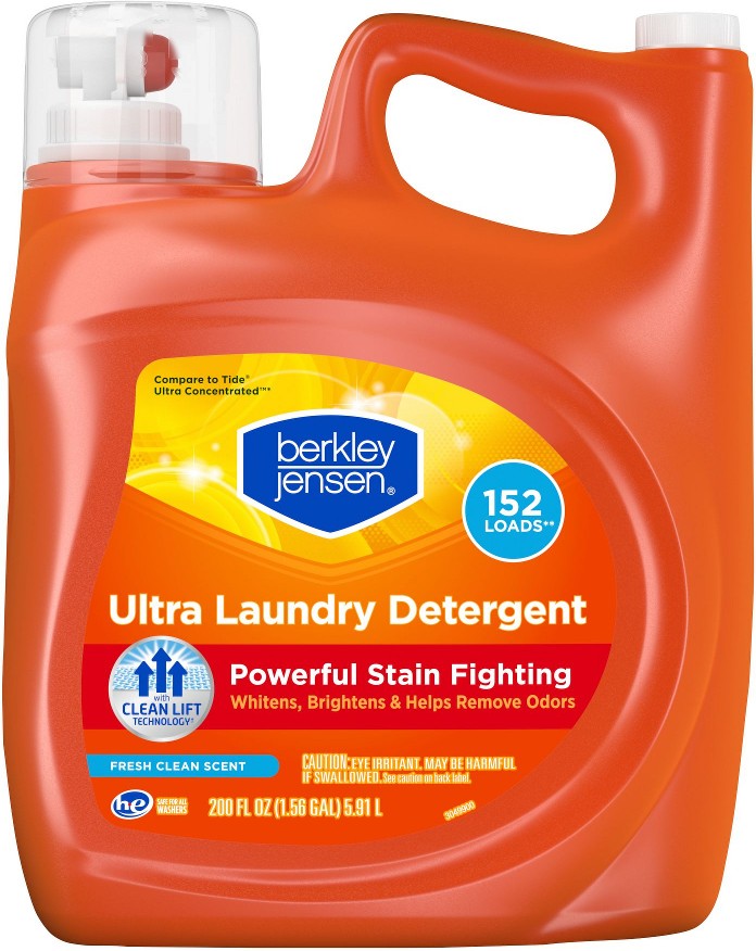 Ultra Liquid Laundry Detergent, 152 loads/200 fl. oz. - Fresh Clean Scent