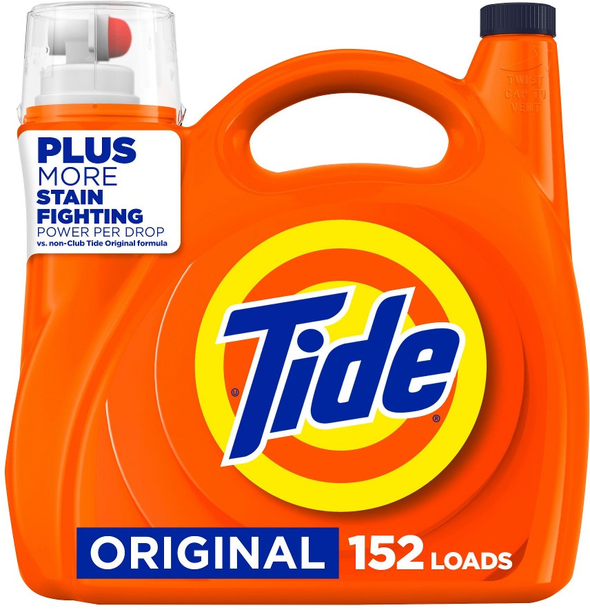 Liquid Laundry Detergent, Original, 170 fl. oz., HE Compatible