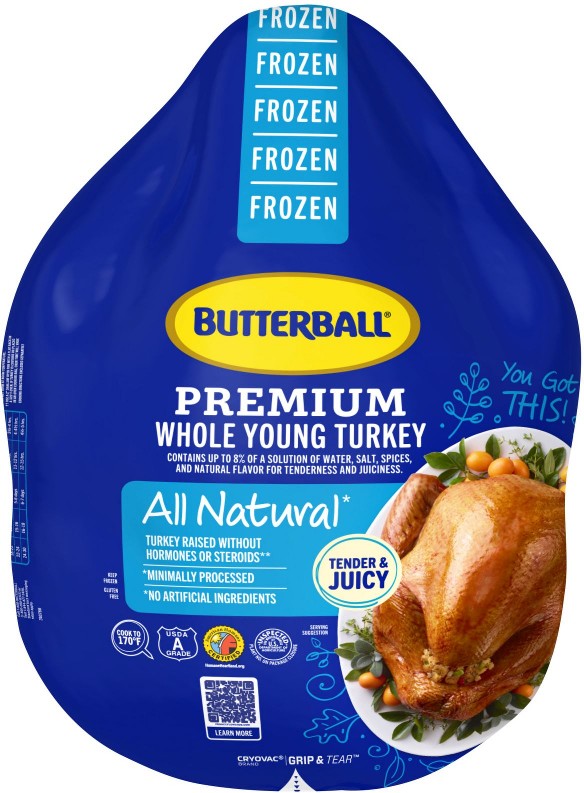 Whole Frozen Turkey