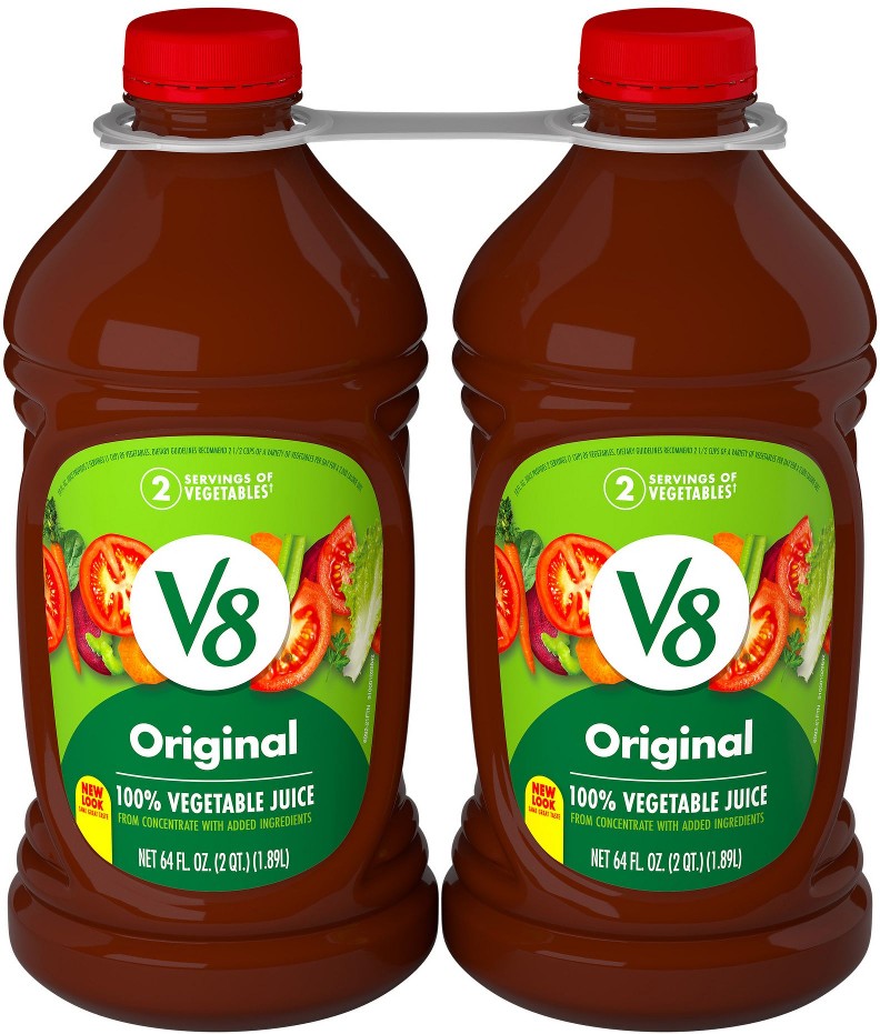 100% Vegetable Juice, 2 pk./64 fl. oz.