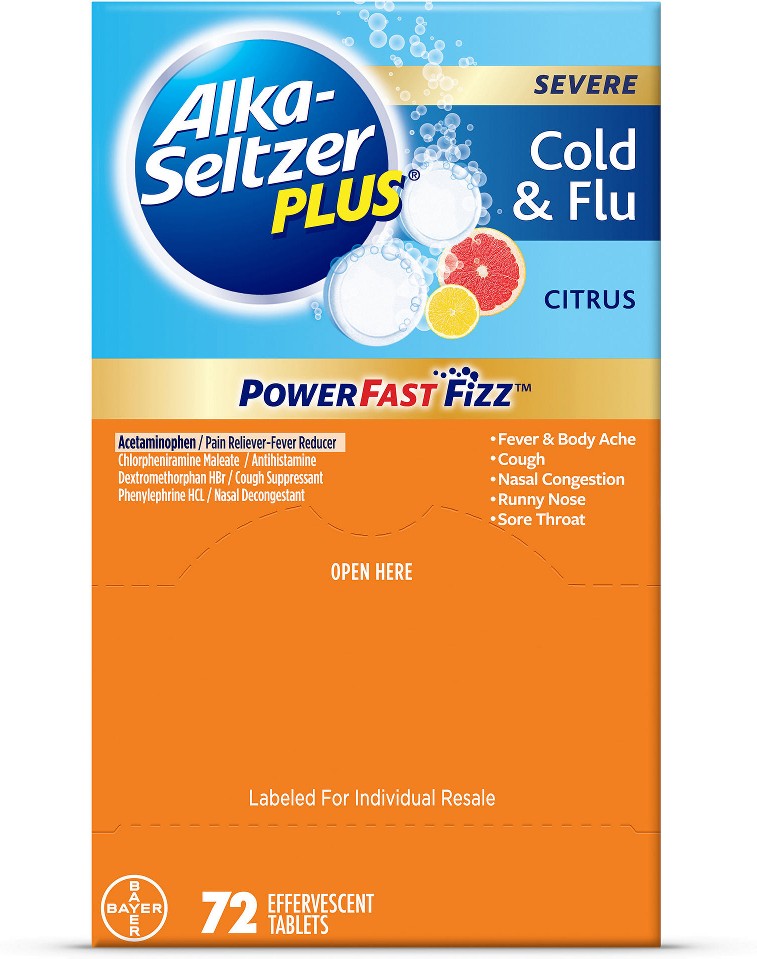 Severe Cold & Flu Effervescent Tablets