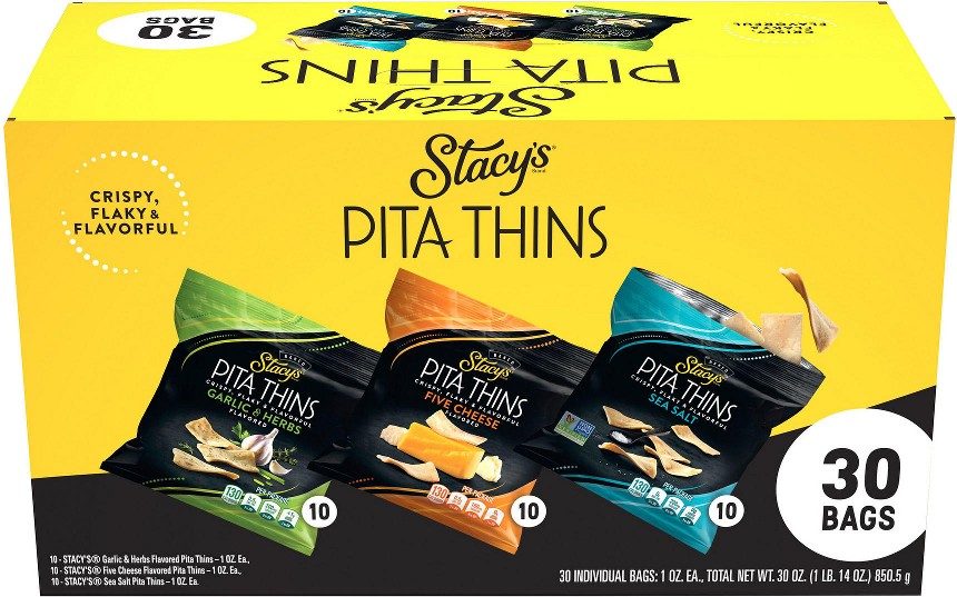 Pita Thins Snacks Variety Pack, 30 ct./1 oz.