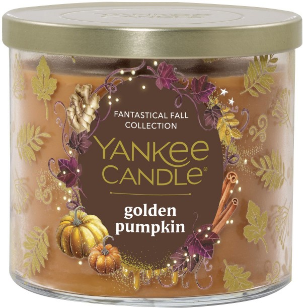 3-Wick - Golden Pumpkin