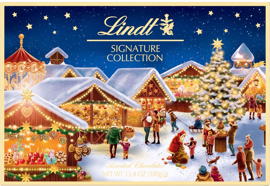 Holiday Signature Collection Assorted Chocolate Gift Box, 13.4 oz.