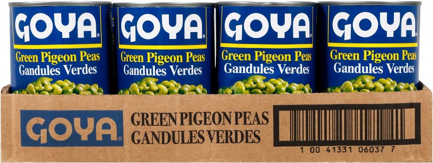 Green Pigeon Peas, 8 pk./15 oz.