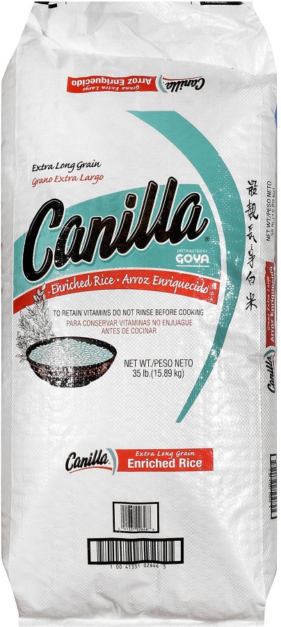 Canilla Rice, 35 lb.