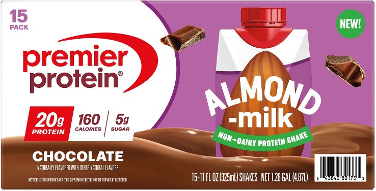 Chocolate Almond Ready To Drink Protein Shake, 20g Protein, 15 ct./11 oz.