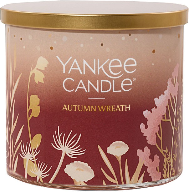 3-Wick Candle - Autumn Wreath
