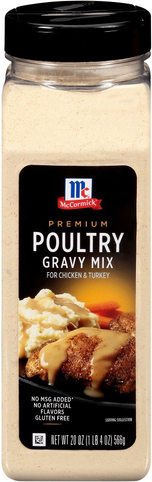Poultry Gravy Mix, 20 oz.
