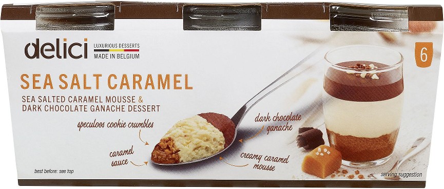 Sea Salt Caramel Mousse, 6 ct.