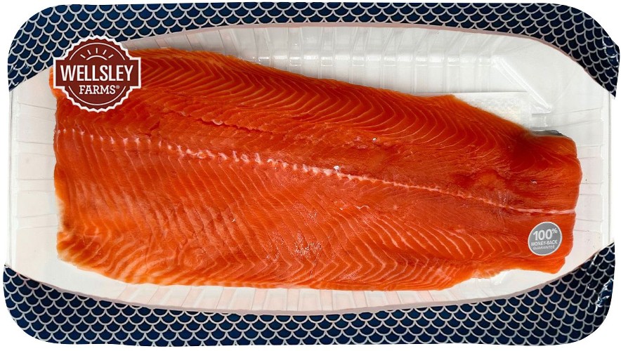 Skin On Fresh Steelhead Fillets, 2-3 lbs.