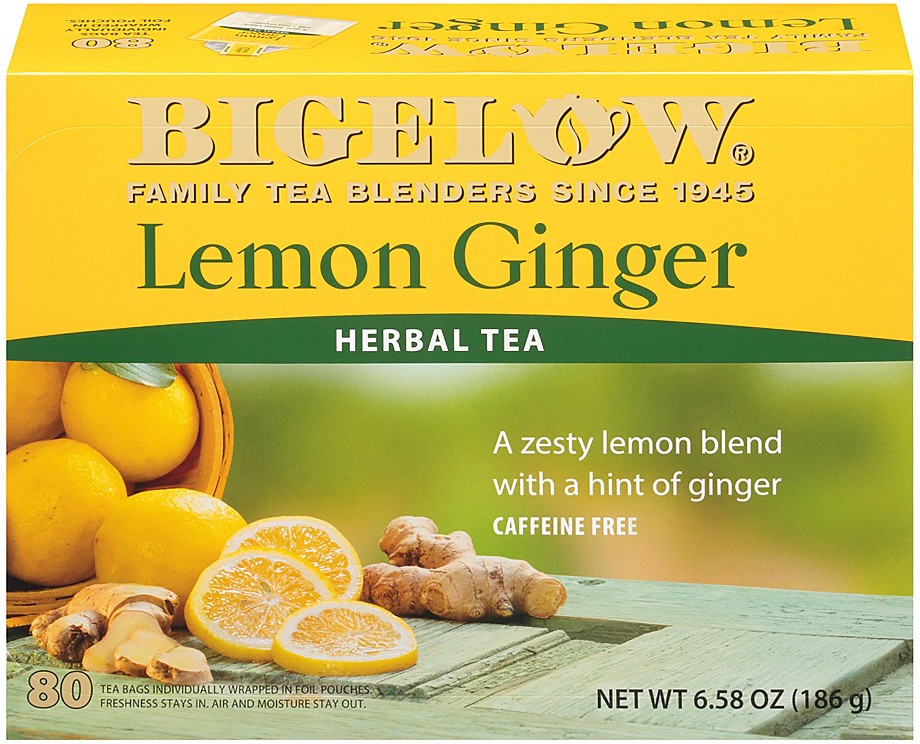 Lemon Ginger Caffeine Free Herbal Tea
