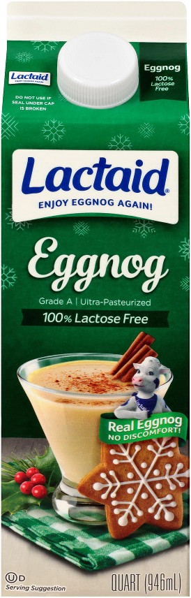 Lactose-Free Egg Nog, 32 oz.