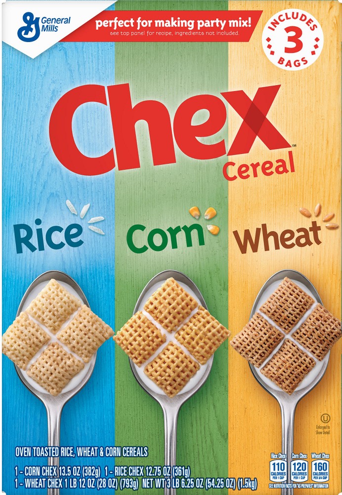 Cereal Party Mix Variety Pack, 3 ct.