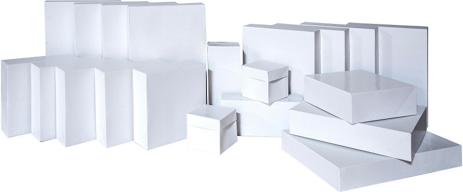 Premium White Folding Gift Box Assortment, 20 pk.
