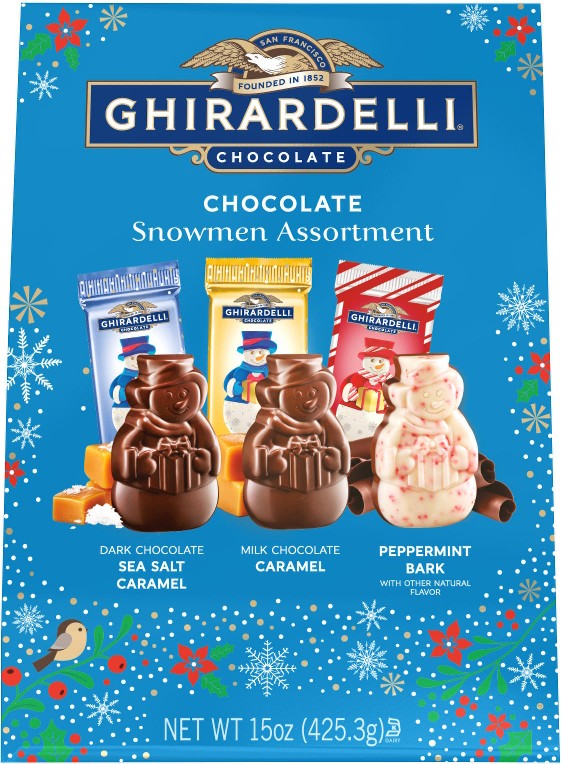 Chocolate Snowmen Assorted XL Bag, 15 oz.