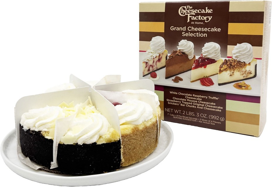 7" Grand Cheesecake Selection, Serves 8 People, 35 oz.