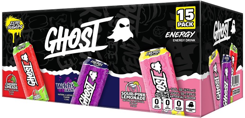 Energy Drink, Variety Pack, 15 ct./16 fl. oz.