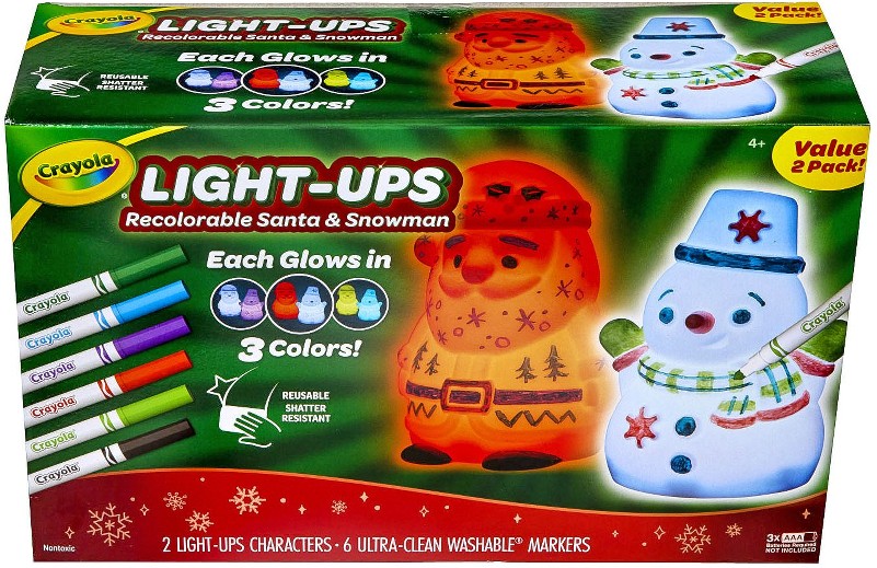 Light-Ups, Santa/Snowman