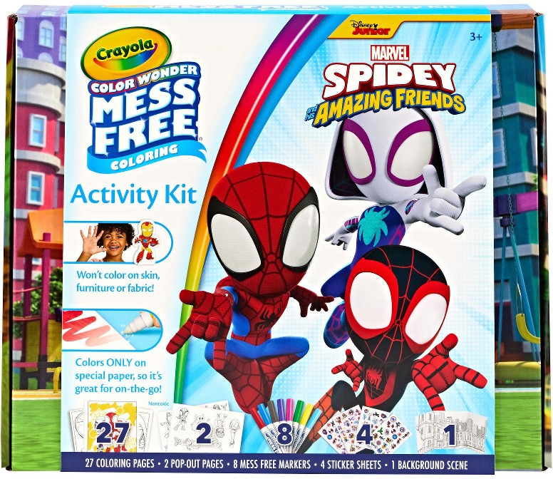 Color Wonder Activity Kit, Spidey & Friends