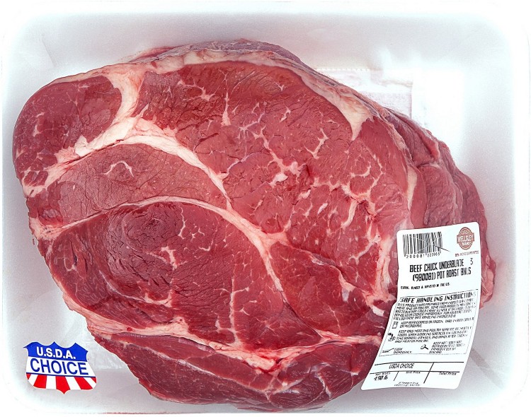 USDA Choice Beef Boneless Chuck Under Blade Roast