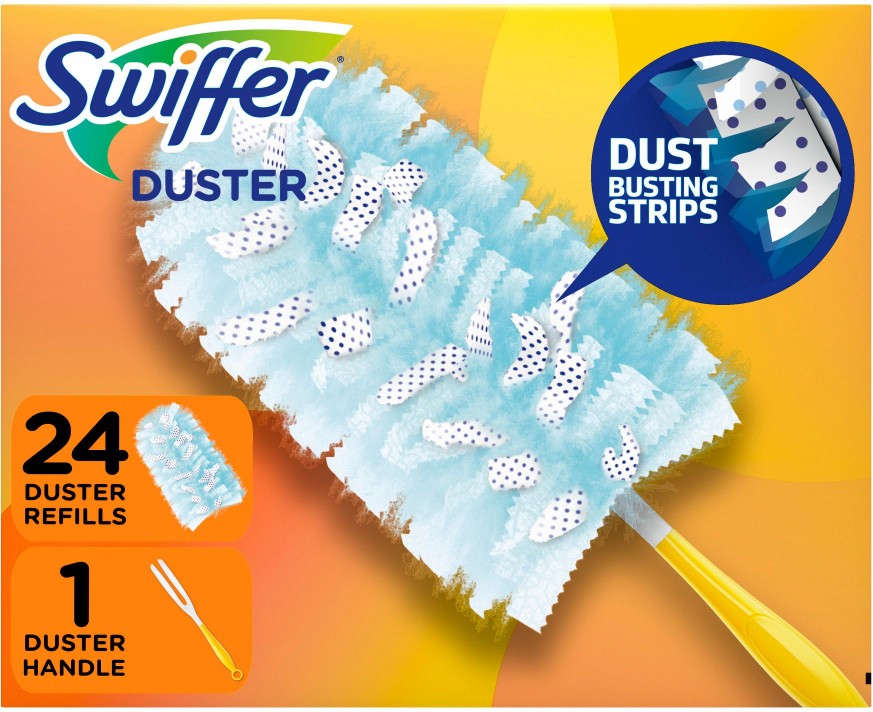 Duster Starting Kit with Short Handle, 24 Duster Refills