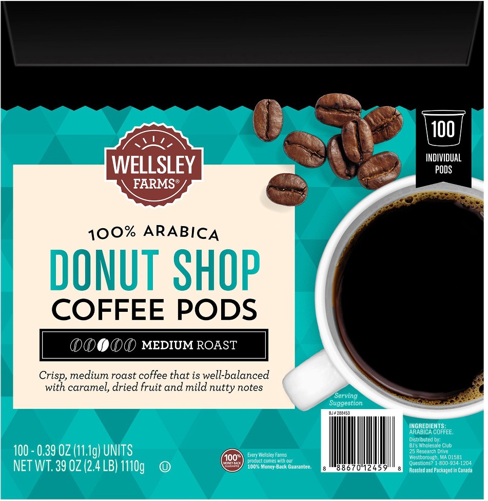 Donut Shop Coffee Pods, 100 ct.