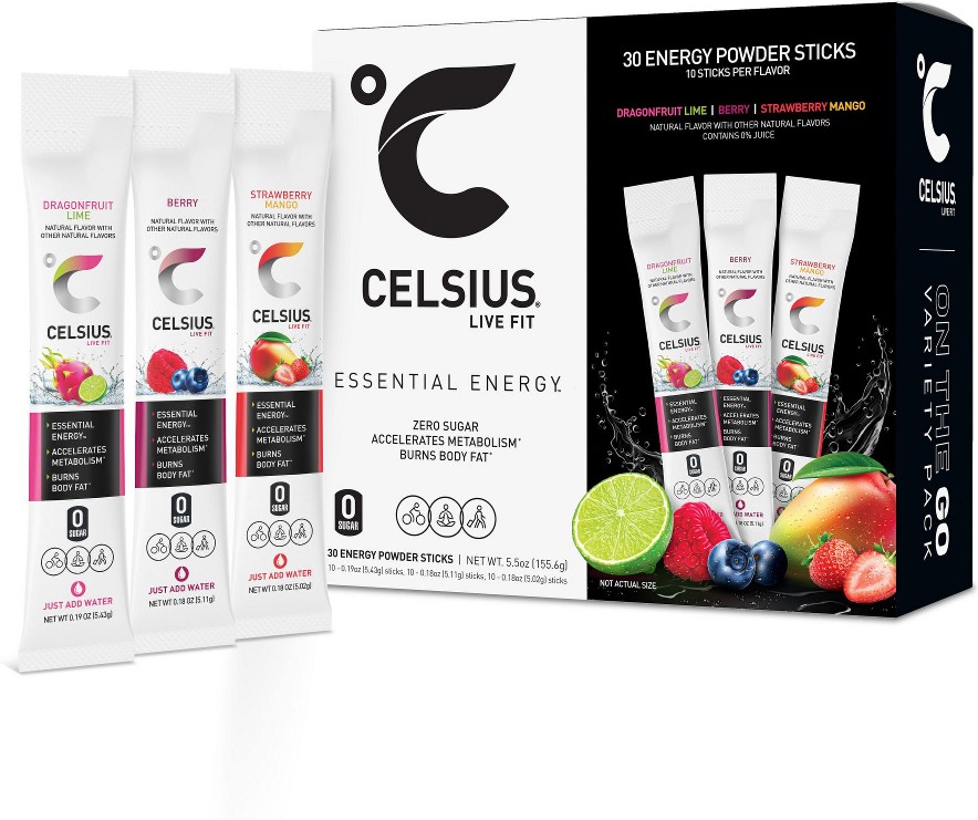 On-the-Go Energy Powder Sticks, 30 ct.