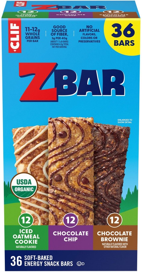 Soft Baked Snack Bars Variety Pack, Organic Granola Bars, 36 pk./1.27 oz.