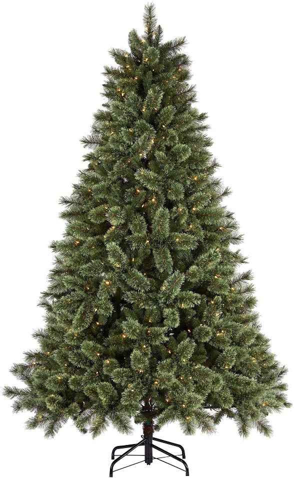 LED 7.5' Concord Cashmere One-Plug Color Changing Twinkle Christmas Tree