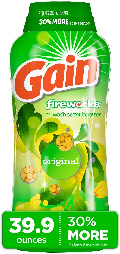 Fireworks In-Wash Scent Booster Beads, 39.9 oz. - Original Scent