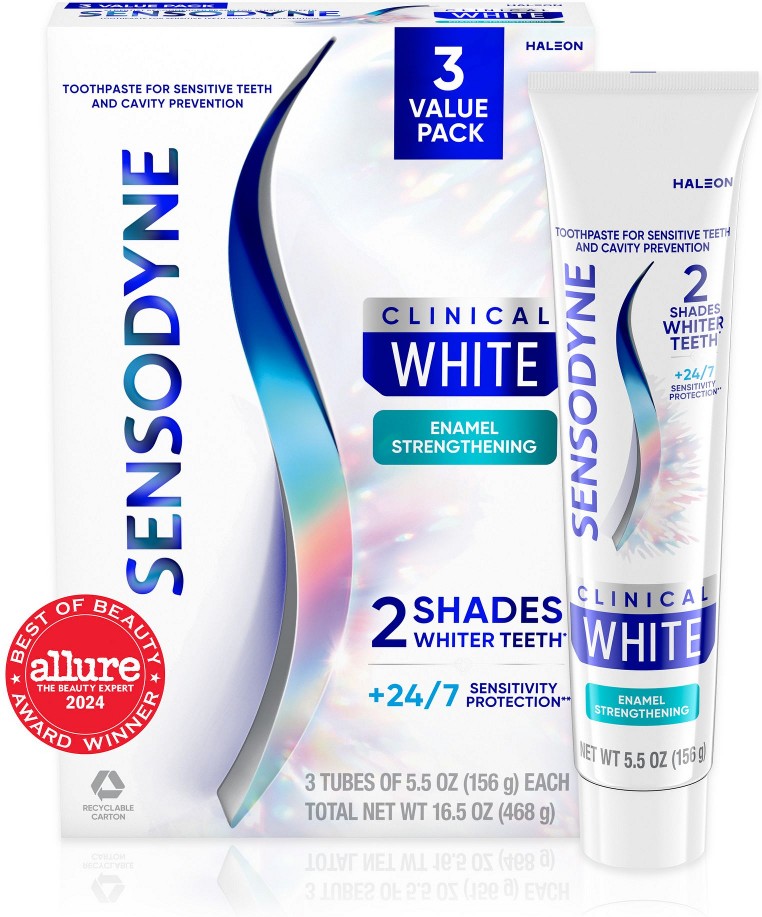 Clinical White Toothpaste, 3 pk./5.5 oz.