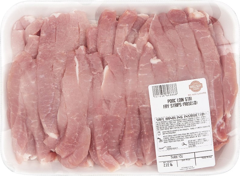 Fresh Pork Loin Stir Fry Strips