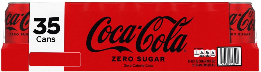 Zero Sugar Cans, 35 pk./12 fl. oz.