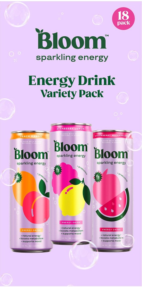 Sparkling Energy Variety Pack, 18 pk./12 oz.