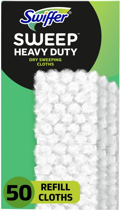 Sweep and Mop Heavy-Duty Dry Cleaning Pads, 50 ct.