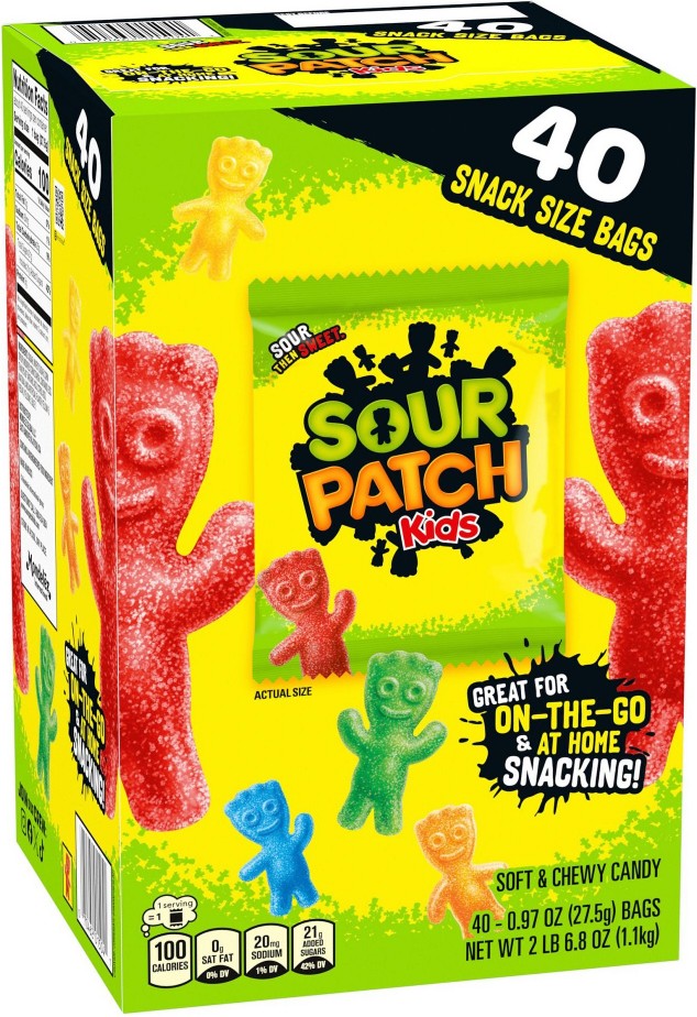 Soft & Chewy Candy, Snack Packs, 40 pk./0.97 oz.