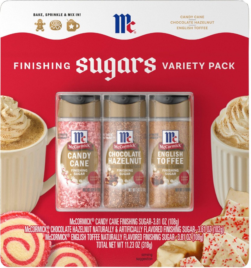 Holiday Finishing Sugars Variety Pack, 3 pk.