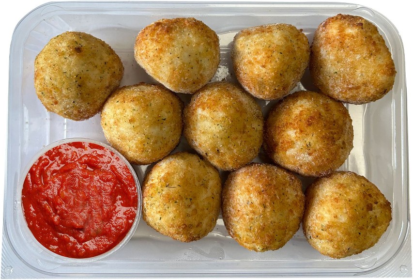 Cheese Pizza Arancini with Marinara Sauce, 10 ct.